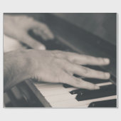 ピアノ素晴らし ラッピングペーパー (フラット)