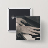 ピアノ素晴らし 缶バッジ (正面&裏面)