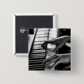 ピアノ素晴らし 缶バッジ (正面&裏面)
