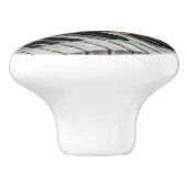 ピアノ絵を描の陶製ノブ セラミックノブ (側面)