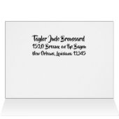 ピアノ絵画のノートカード (内部横(上))