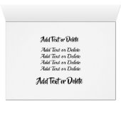 ピアノ絵画のノートカード (内部横(下))