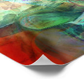 ピアノ練習 ポスター (角)