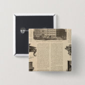 ピアノ製造会社、スタインウェイ&ソンズ 缶バッジ (正面&裏面)