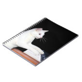 ピアノ遊の猫 ノートブック (左側)