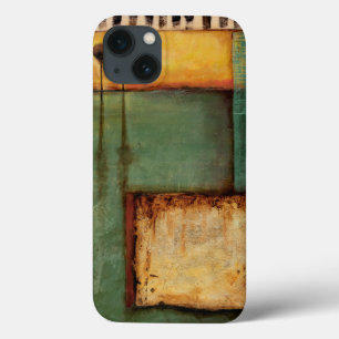 ピアノ鍵との抽象的な絵画 iPhone 13ケース