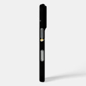 ピアノ鍵とゴールデンミュージックノート Case-Mate iPhoneケース (裏面 / 右)