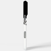 ピアノ鍵と金ゴールドミュージックノート Case-Mate iPhoneケース (裏面 / 右)