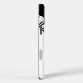 ピアノ鍵と金ゴールドミュージックノート Case-Mate iPhoneケース (裏面 / 右)