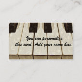 ピアノ鍵とMe_ 名刺 (裏面)