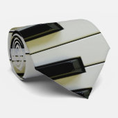 ピアノ鍵のタイ ネクタイ (ロール)