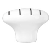 ピアノ鍵の引出しの引き セラミックノブ (側面)