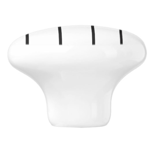 ピアノ鍵の引出しの引き セラミックノブ (側面)