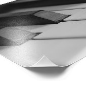 ピアノ鍵クローズアップ フォトプリント            (角)