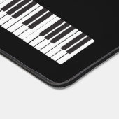 ピアノ鍵クールカスタマイズ可能なピアニスト デスクマット (コーナー)