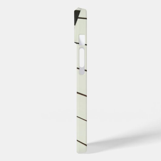 ピアノ鍵スタイリッシュ – 白黒の写真 Case-Mate iPhoneケース (裏面 / 左)