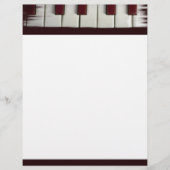 ピアノ鍵チラシ チラシ (正面)