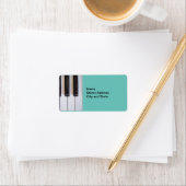 ピアノ鍵テンプレート ラベル (インサイチュ)