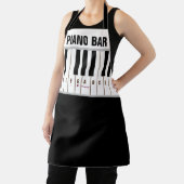 ピアノ鍵ピアノバー エプロン (インサイチュ)