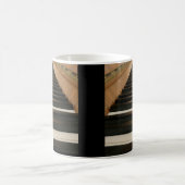 ピアノ鍵マグ コーヒーマグカップ (中央)