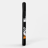 ピアノ鍵ミュージックキーボモダンードモノグラムの Case-Mate iPhoneケース (裏面/右)