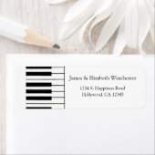 ピアノ鍵住所 シール (インサイチュ)