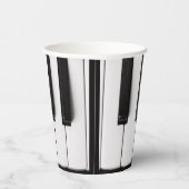 ピアノ鍵名前をカスタムする 紙コップ (右)