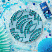 ピアノ鍵曲 ペーパープレート (パーティー)