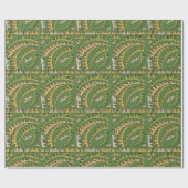 ピアノ鍵曲 ラッピングペーパー (フラット)