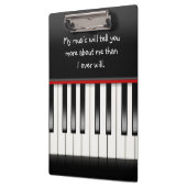 ピアノ鍵盤付き引用文 クリップボード (左)