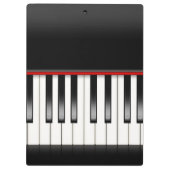 ピアノ鍵盤付き引用文 クリップボード (裏面)