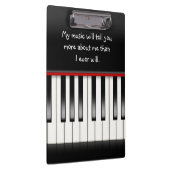 ピアノ鍵盤付き引用文 クリップボード (右)