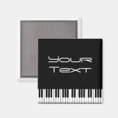 ピアノ鍵盤磁石 マグネット (正面/裏面)