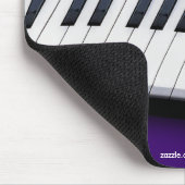 ピアノ鍵盤音楽テーママウスパッド マウスパッド (コーナー)