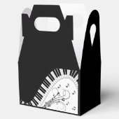ピアノ鍵盤音楽デザイン フェイバーボックス (オープン)