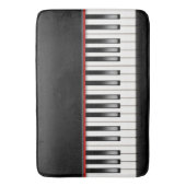 ピアノ鍵盤 バスマット (正面縦)