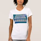 ピアノ鍵盤Tシャツ Tシャツ (正面)