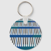 ピアノ鍵音楽キーチェーン キーホルダー (裏面)