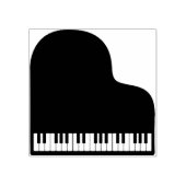 ピアノ鍵音楽楽器 ラバースタンプ (インプリント)
