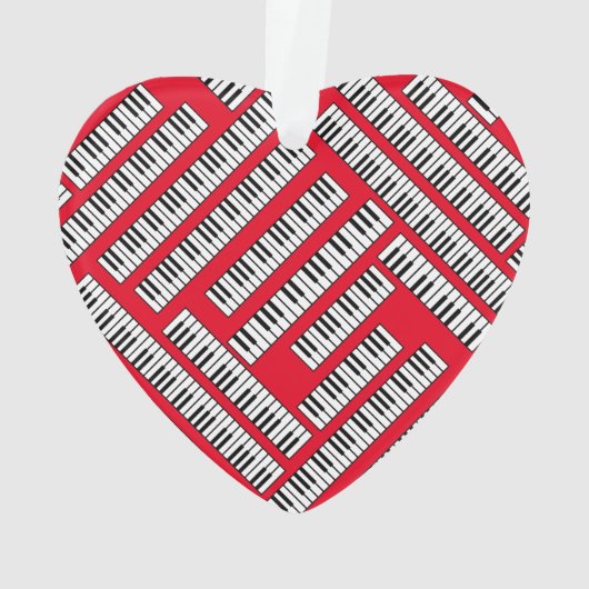 ピアノ鍵 オーナメント (裏面)