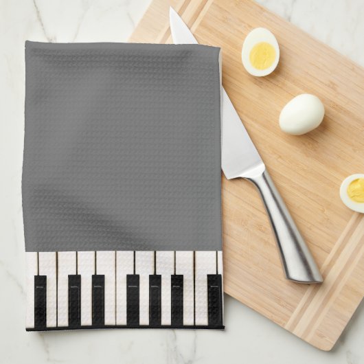 ピアノ鍵🎹 キッチンタオル (四つ折り)