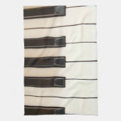 ピアノ鍵 キッチンタオル (縦)