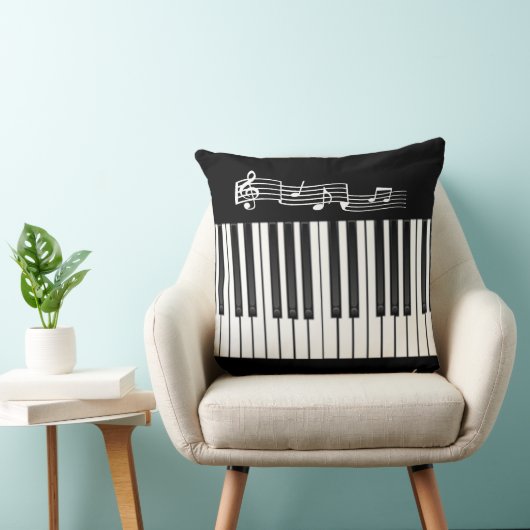 ピアノ鍵 クッション (椅子)