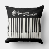 ピアノ鍵 クッション (正面)