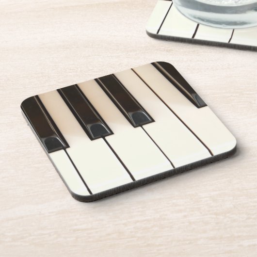 ピアノ鍵 コースター (左側)