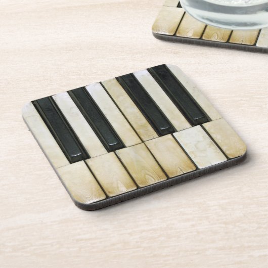 ピアノ鍵 コースター (左側)