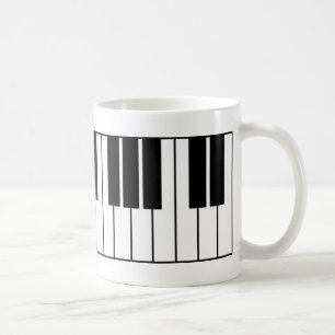 ピアノ鍵 コーヒーマグカップ