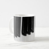 ピアノ鍵 コーヒーマグカップ (正面左)