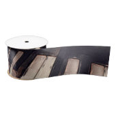 ピアノ鍵 サテンリボン (リール)