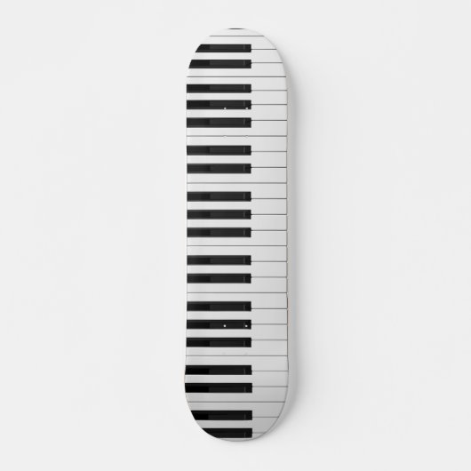 ピアノ鍵:スケートボード スケートボード (正面)